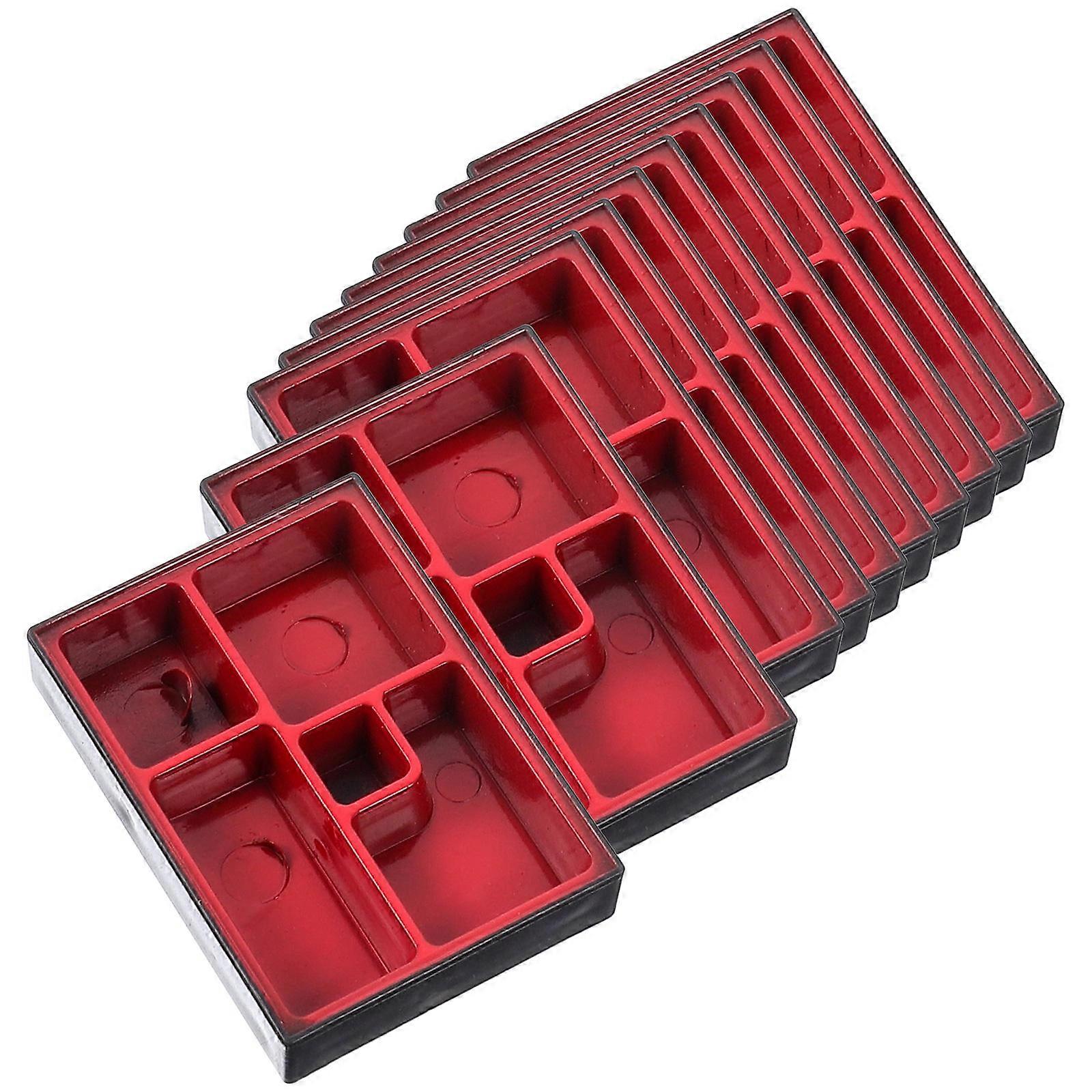 Miniature Dinner Plate Models Kitchen Decoration Assorted .7X4.3cm Inspires Creativity 10Pcs