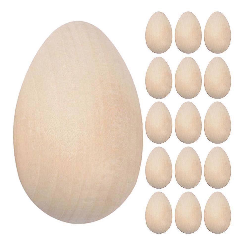 Unfinished Fake Eggs Ideal For DIY Projects Designed For And Artists 60Pcs