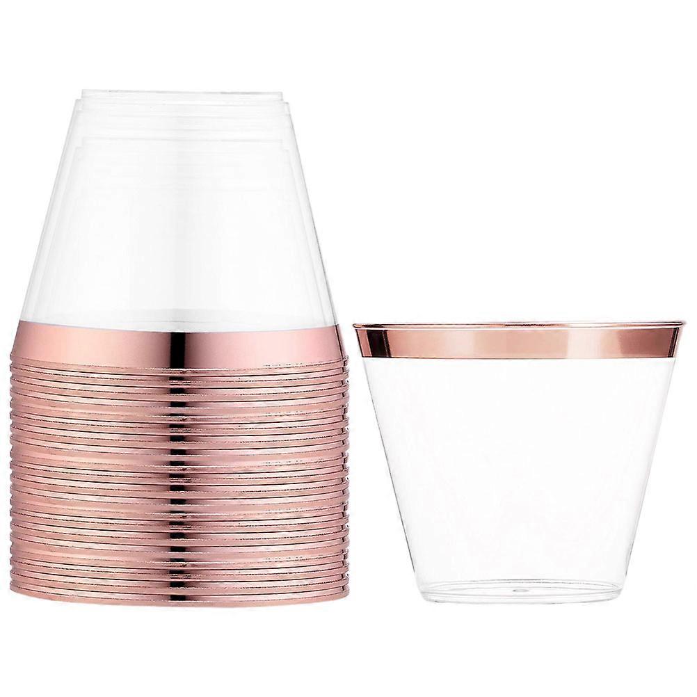 Unbreakable Cups Ice Cream Cups Hotel Use Creative Shape Smoothie Cups 25Pcs