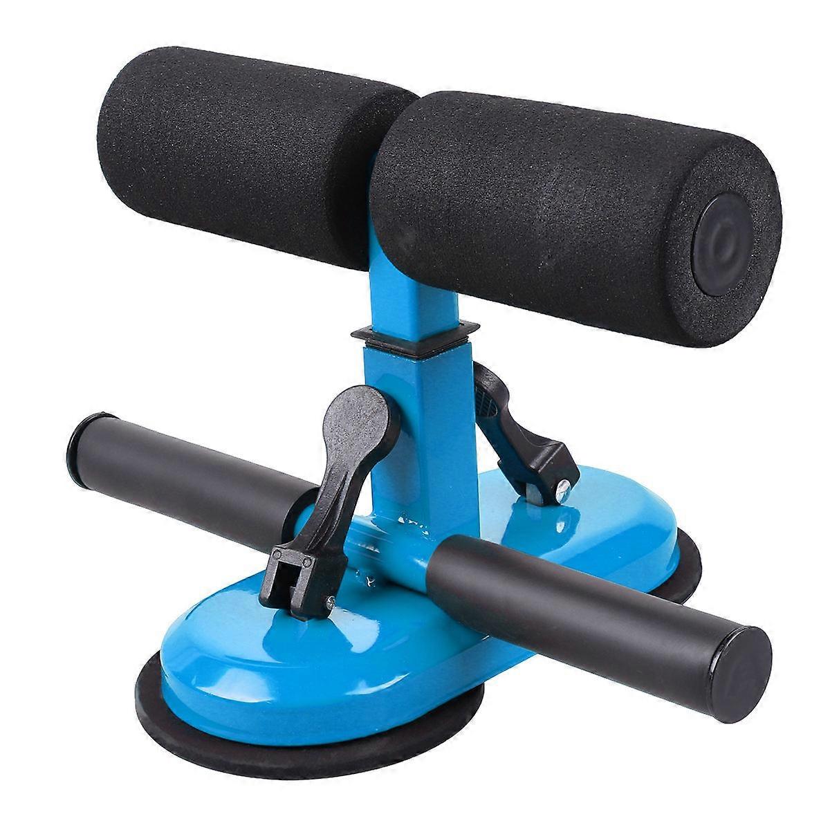 Double Suction Cup Fitness Equipment in Blue Ideal for Home Exercise Enthusiasts Focused on Abdominal Training and Indoor Training 1PC