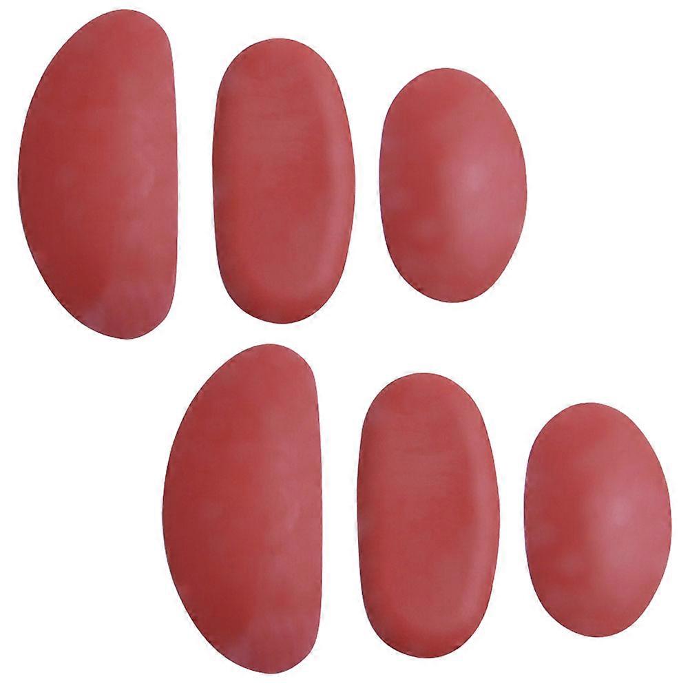 6pcs Silicone Clay Tools for DIY Ceramics   Lightweight & Durable Scrapers for Polymer Clay Molding & Pottery Projects   Beginner Friendly Craft Kit