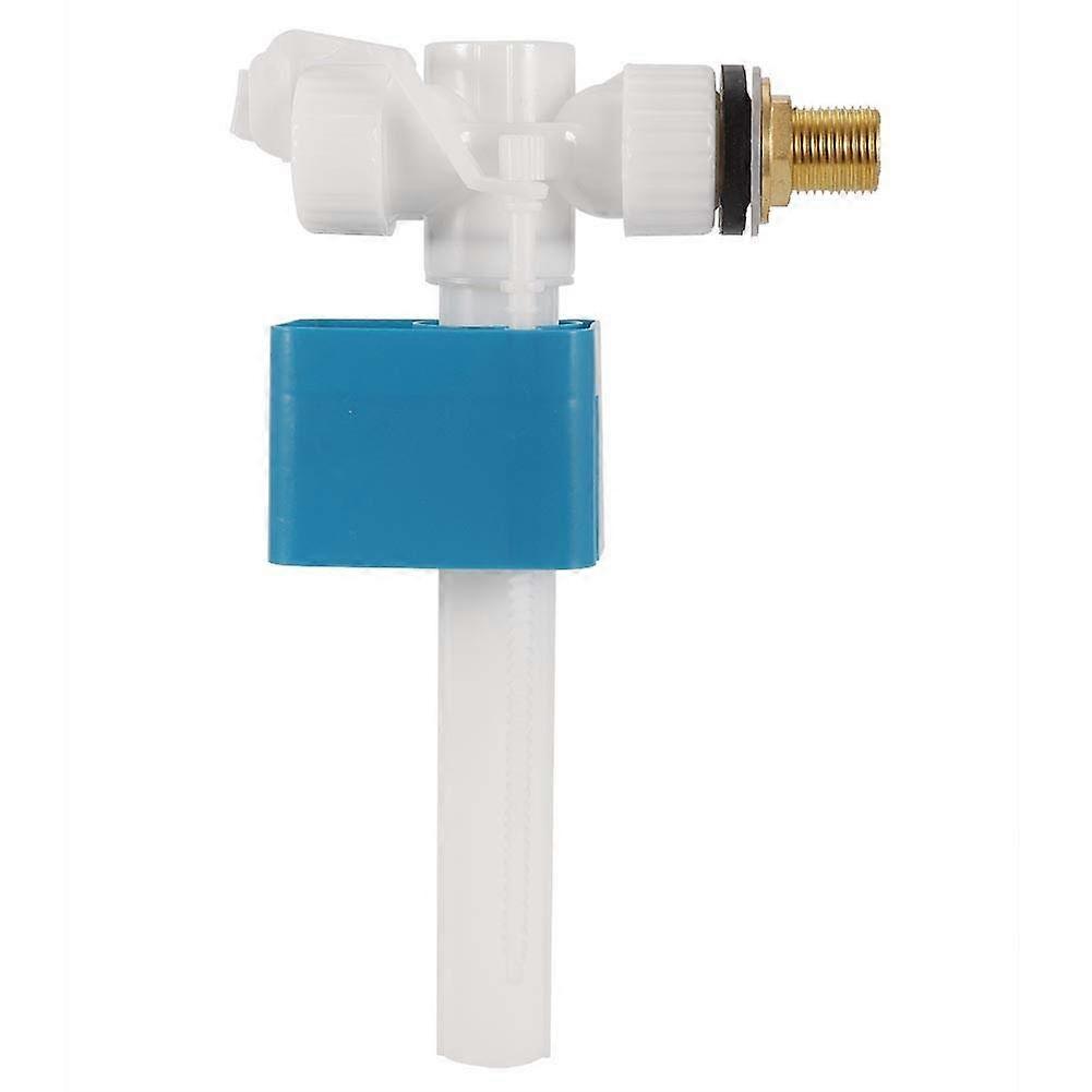 Solenoid Valve, Side Inlet Valve for Toilet Tanks, Horizontal Inlet Valve with Brass Shank, G 1/2 Inch
