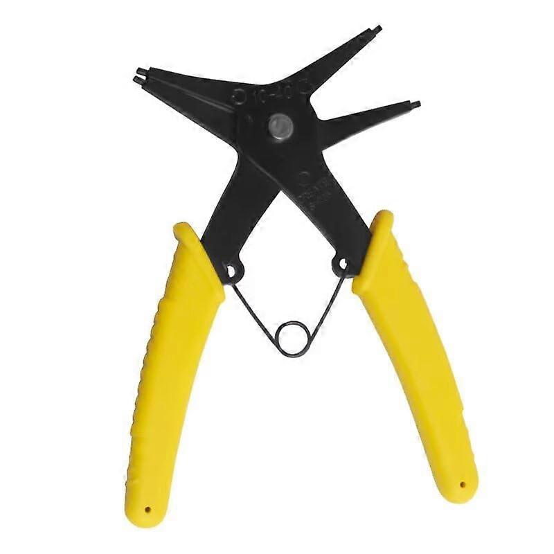 2-in-1 Adjustable Circlip Pliers for Easy Removal and Repair, Dual Function Tool for Home and Professional Use