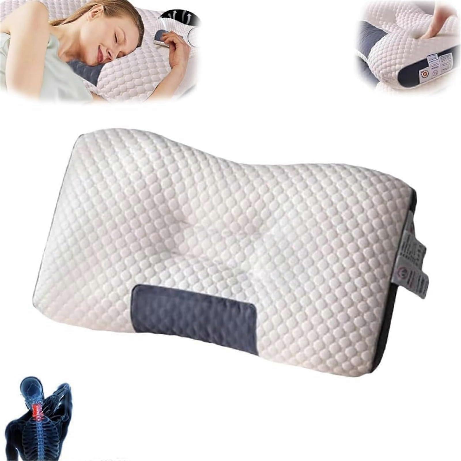 Memory Foam Neck Pillow for Pain Relief (1)