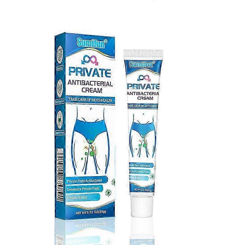 Crema antibacteriana para el cuidado íntimo para hombres