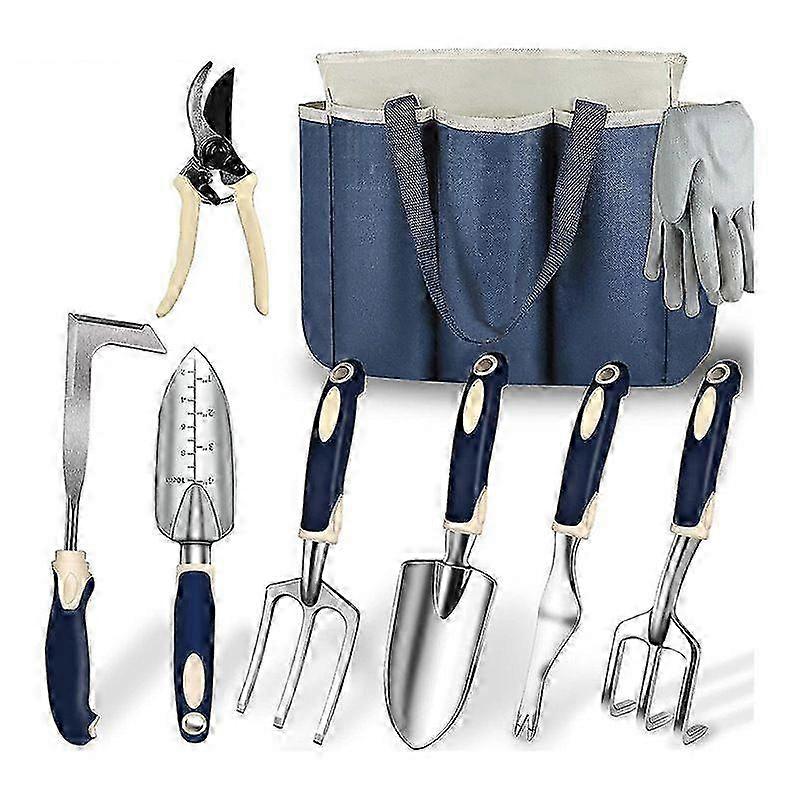 多機能アルミニウム合金家庭用屋外植栽ガーデンツールセットはさみシャベルグローブ2025