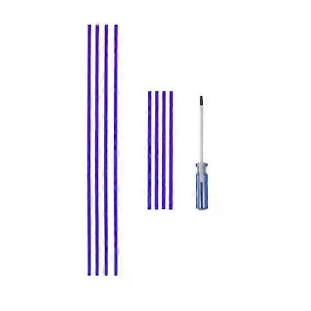 8Pcs Soft Plush Strips Fit For Dyson V6 V7 V8 V10 V11 Vacuum Cleaner Soft Roller Cleaner Head Parts