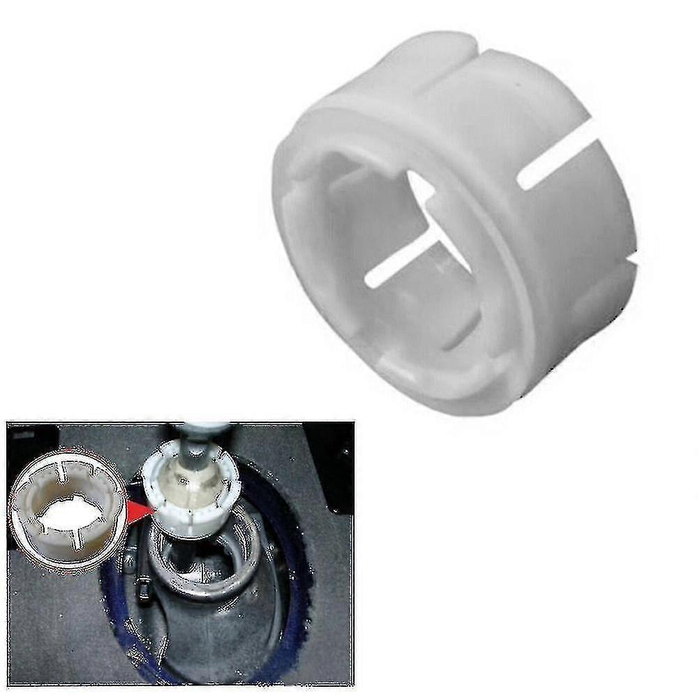 Shift lever bearing bushings, made of white plastic, easy to install and durable, suitable for multiple models of BMW and Nissan