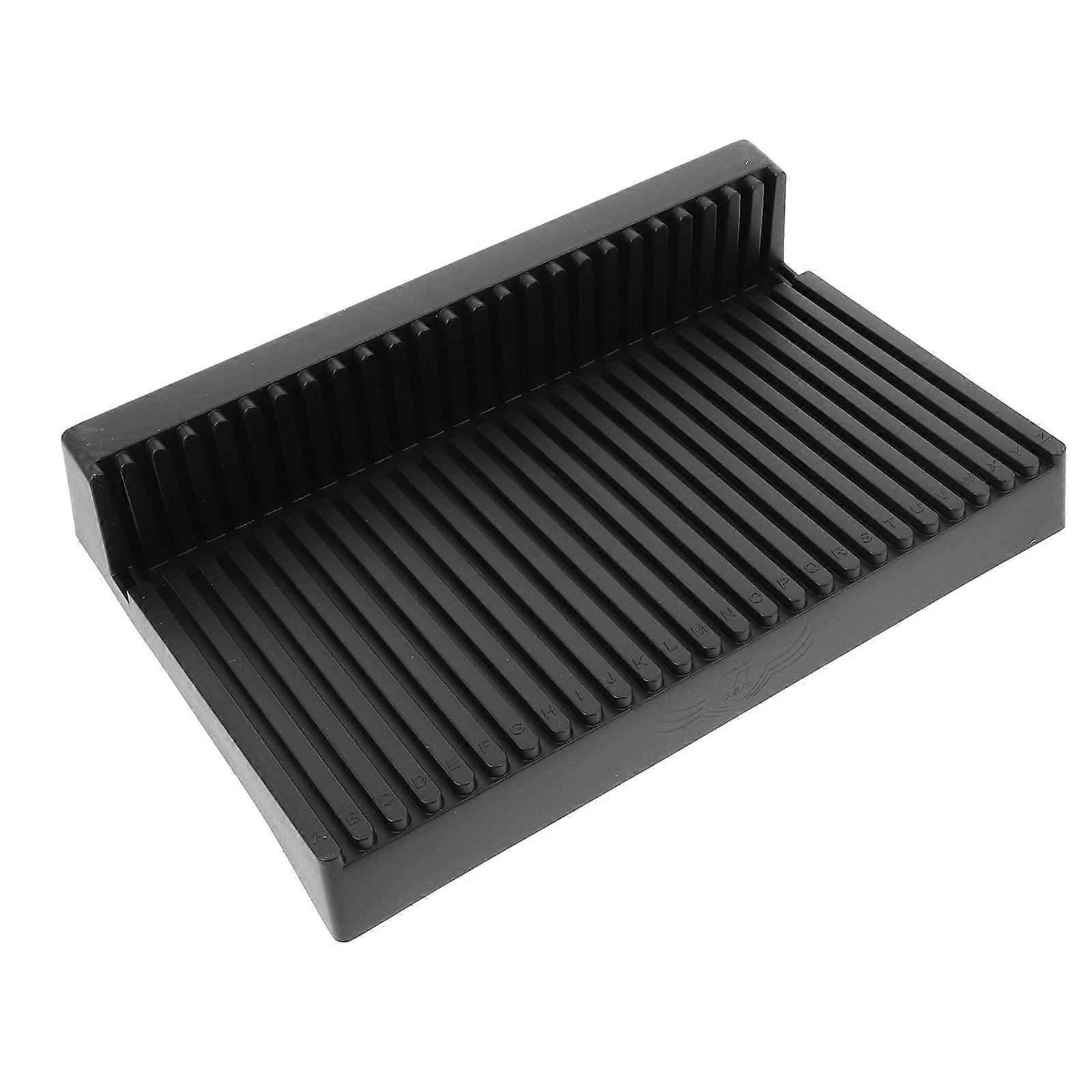 Plastic Model Tool Storage Rack for Figures Black Space-Saving Design 1 Piece