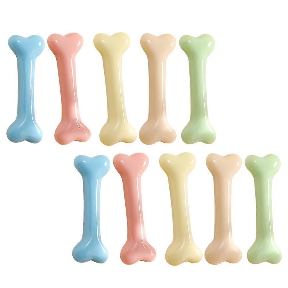 女性用骨型ヘアピンバレッタハロウィンパーティー頭飾り6x2cm開閉簡単10個