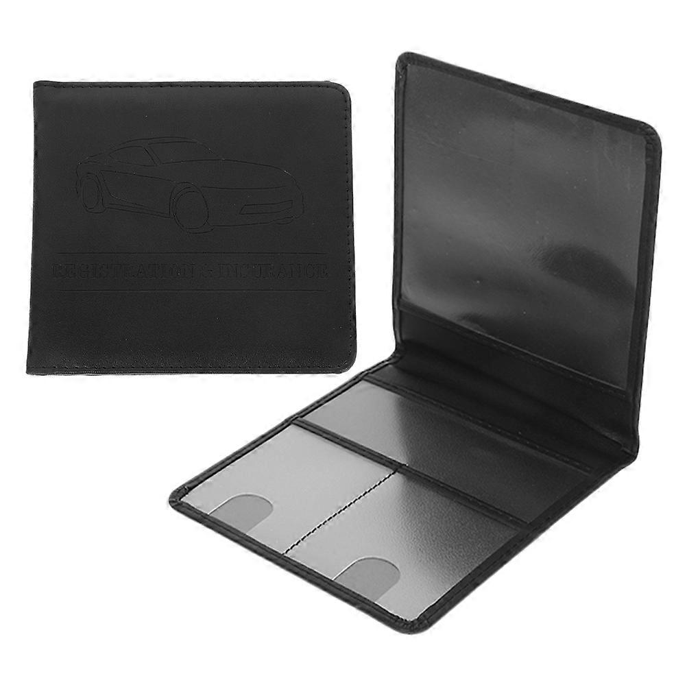 2 Pcs Car Document Holders for Registration and Insurance Card
