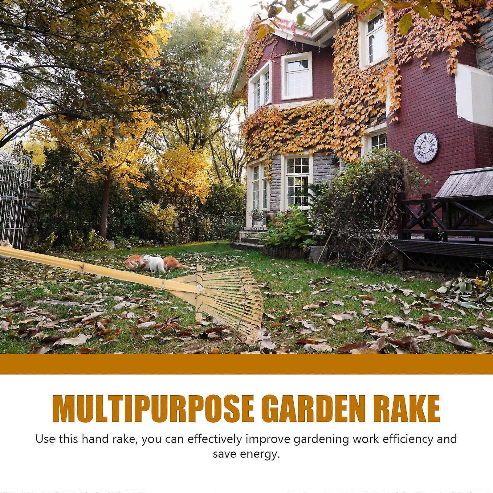 Gardening Rake Hand Leaf Rake Hand Rake Convenient Rake Soil Spreading Rake