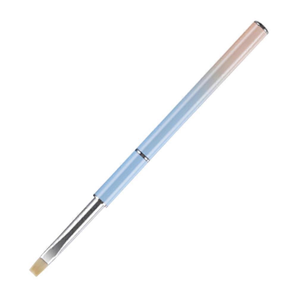 Nail Art Liner Pens with Metal Handle and UV Gel for Salon Use Multi Color 7 Pieces