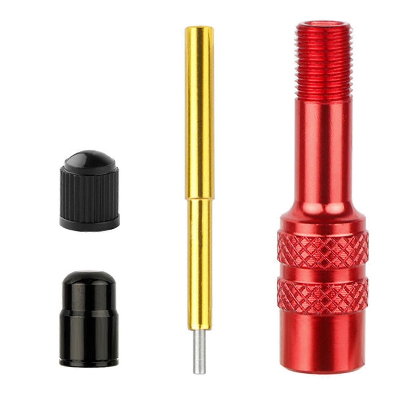 Bicycle valve extension, spare part, aluminum alloy, valve caps, shaft extension, bicycle part Type D