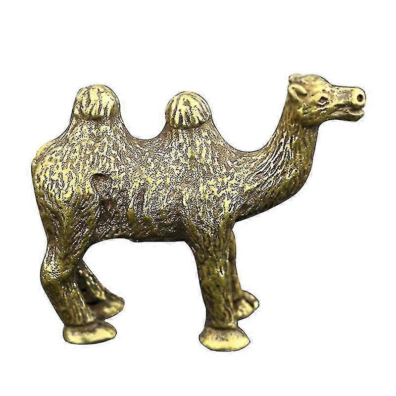 4.5X3.5x1.3cm Golden Sculptures & Statues Mini Camel Desktop Adornment Decorative Camel Figurine Scu 2025