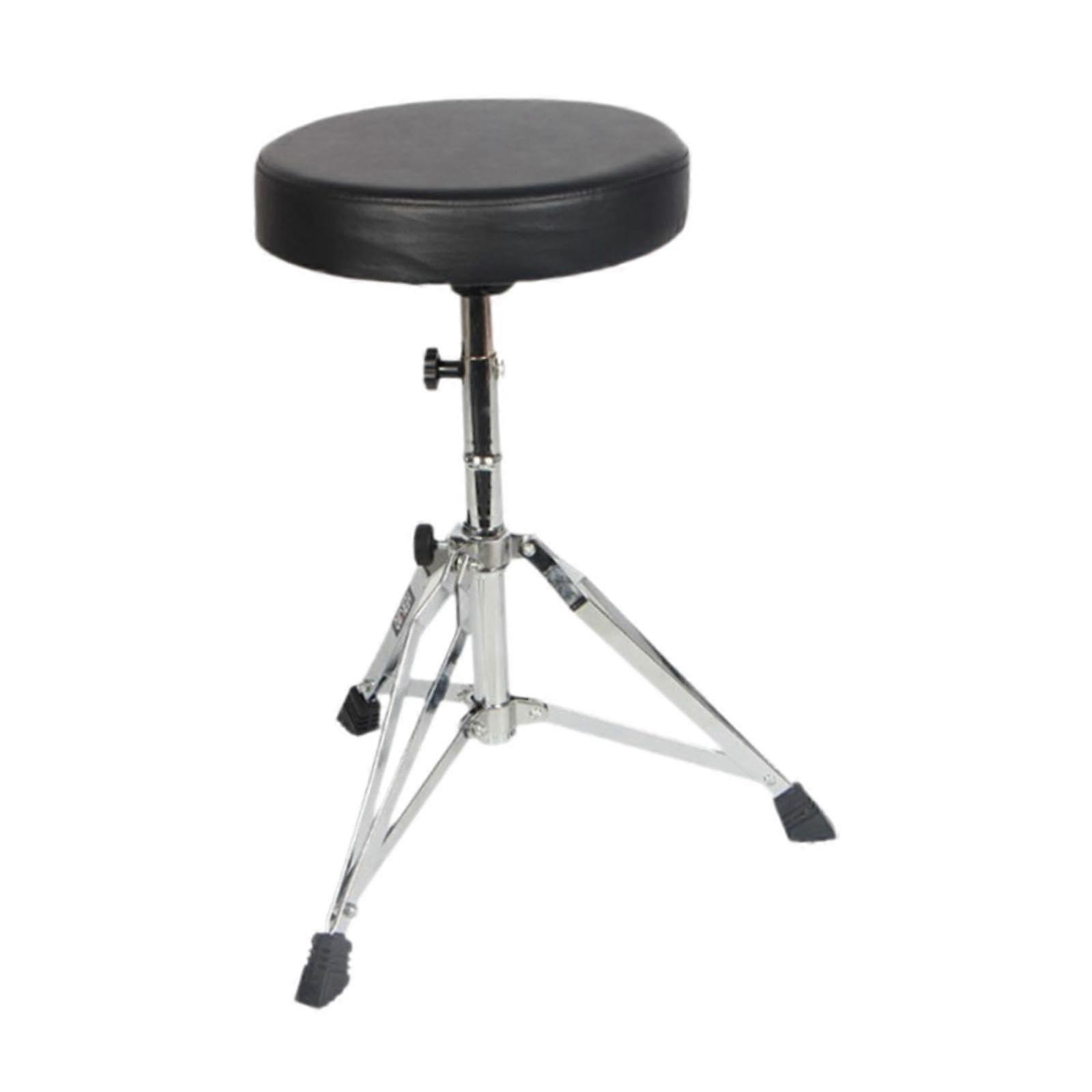 Drum Chair Padded Seat Drum Stool Portable Double Round Drum Seat for Drummers