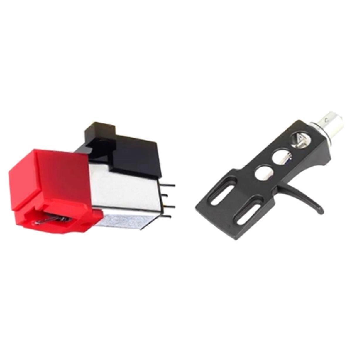 For AT91R Turntable Kit with Stylus Headshell Bracket Holder for LP Vinyl Record Players Phonograph