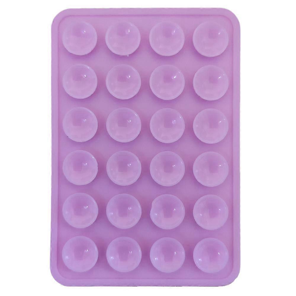 24 Square Suction Cup Phone Holder Easy Install Space Saving Stable for All Phones