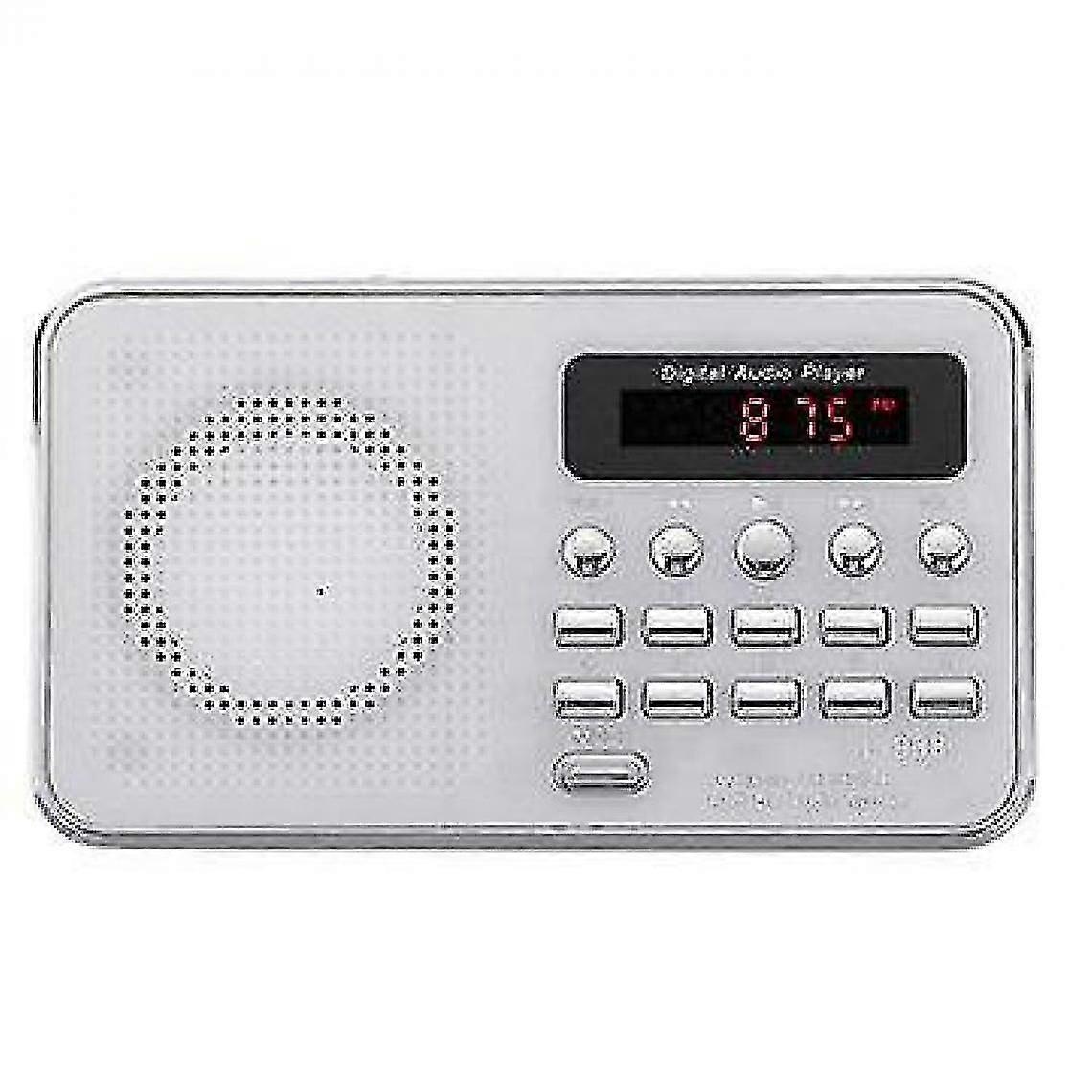 Portable Bible Audio Player - FM Radio & SD/TF Card Compatibility