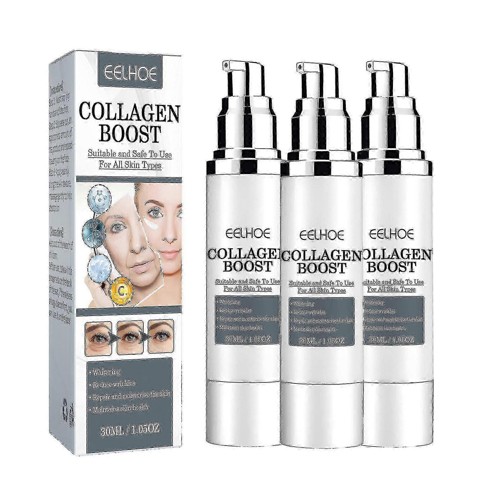 סרום אנטי אייג'ינג Collagen Boost סרום אנטי אייג'ינג אנטי אייג'ינג סרום נגד קמטים