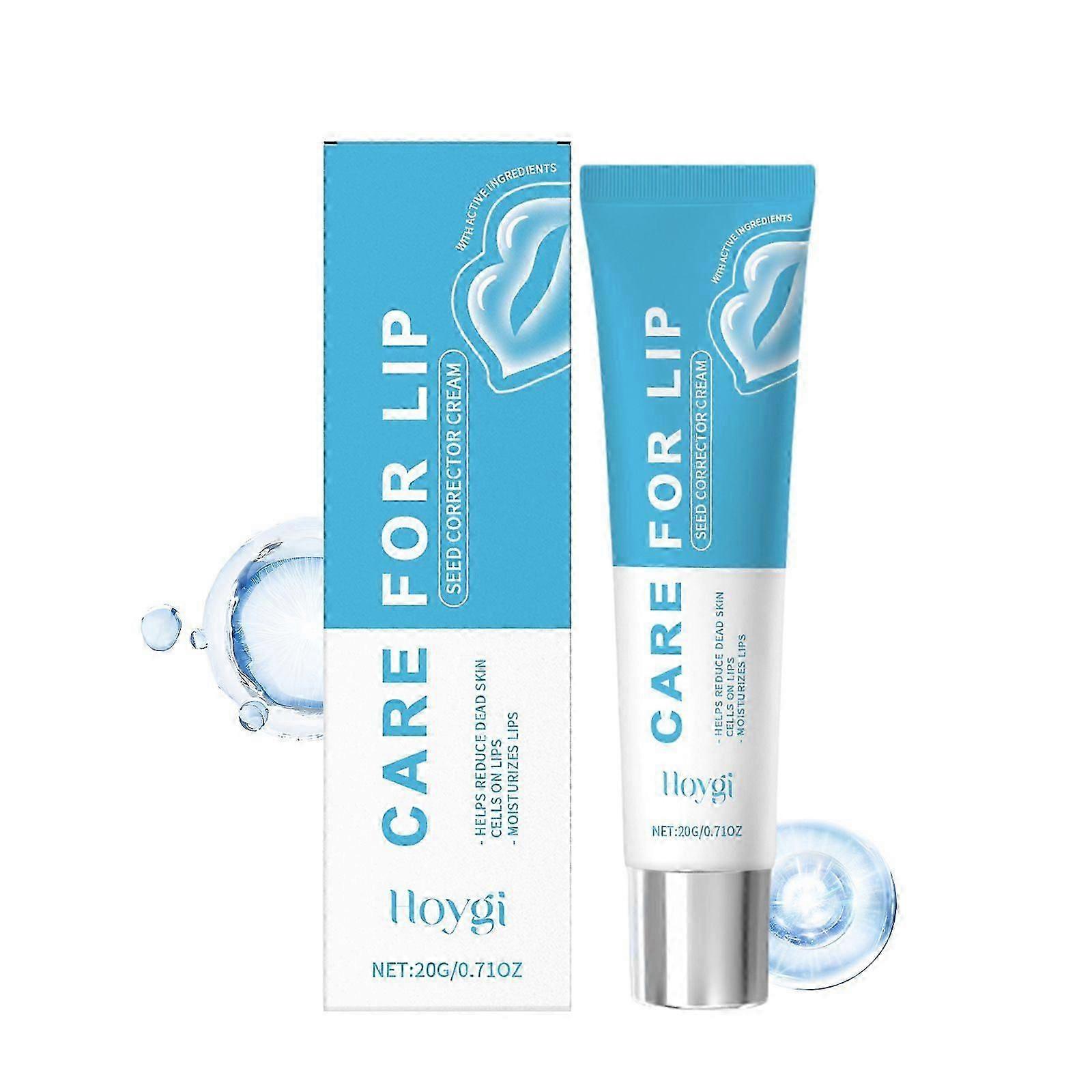 Lip Acne Cream, Fordyce Seeds - Lip Acne, Moisturizing Lip Balm, Improves Dry, Chapped Lips, Reduces Dark Lips