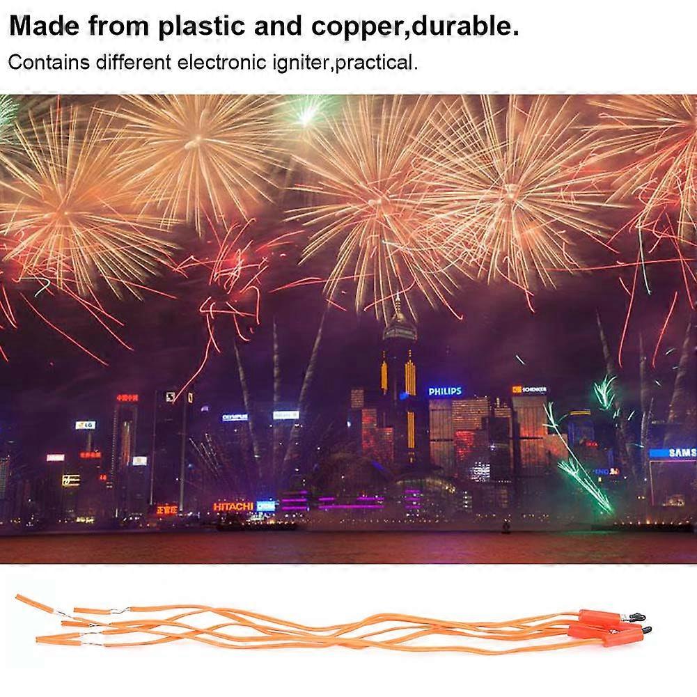 50PCS Wireless Remote Firework Igniter Cable 30cm Durable
