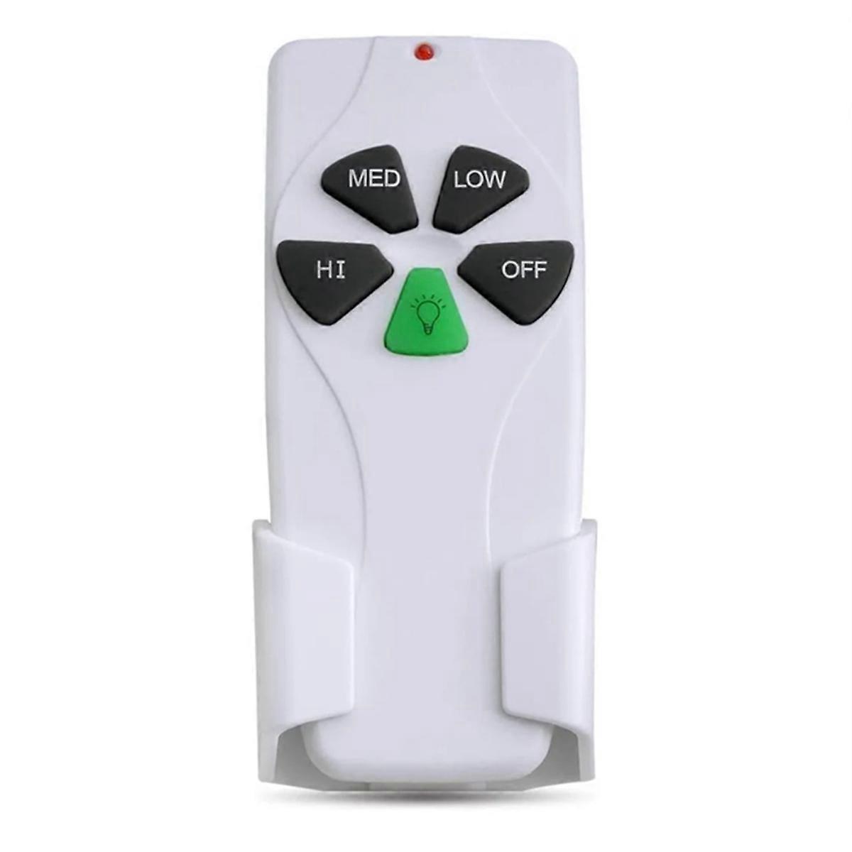 Universal Ceiling Fan Remote, 3 Speed Ceiling Fan & Light Dimmer Control for 53T 11T 35T HD5 UC7030