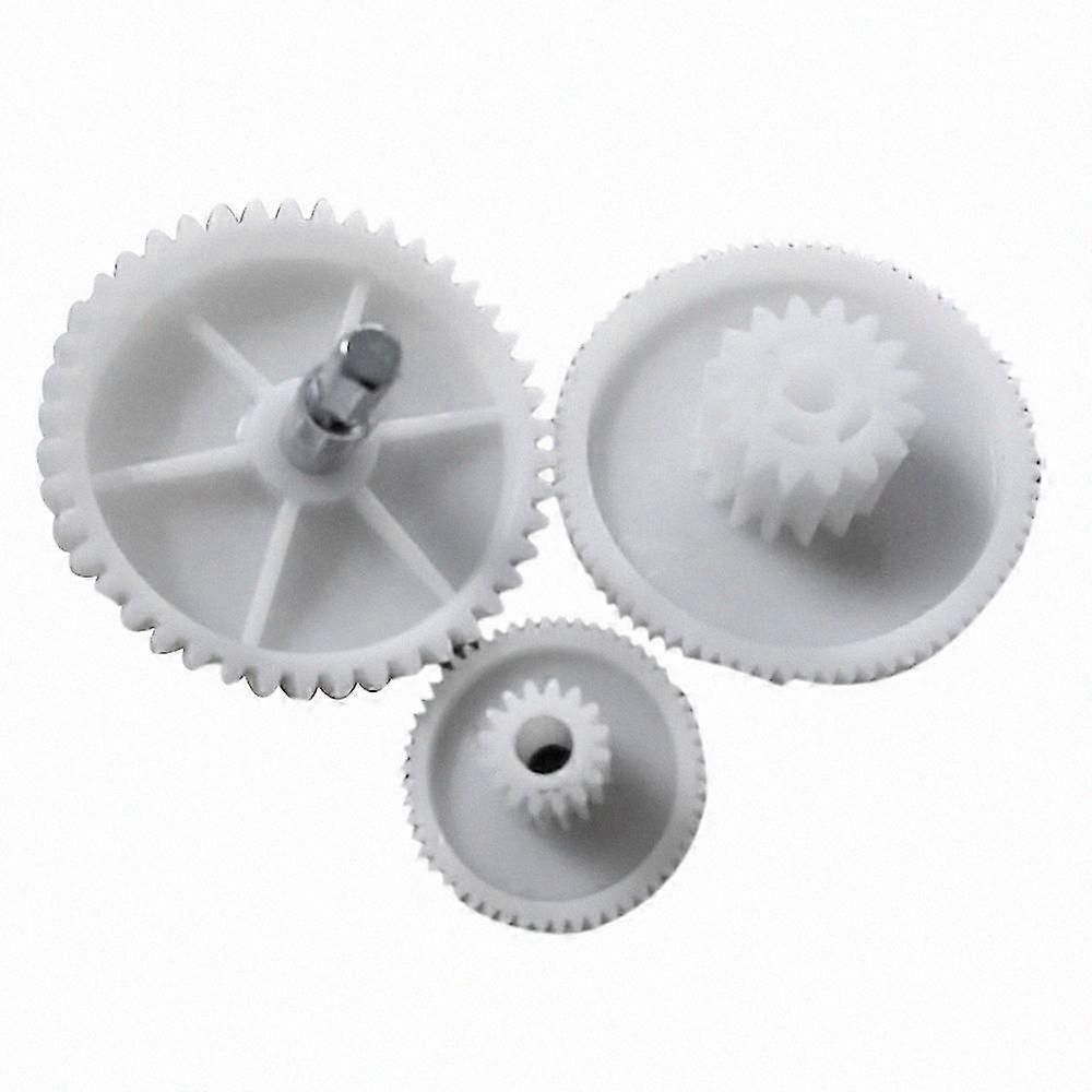 3-Pack Replacement Plastic Gears for Home Meat Grinders, Small/Medium/Large Sizes for Repair Needs