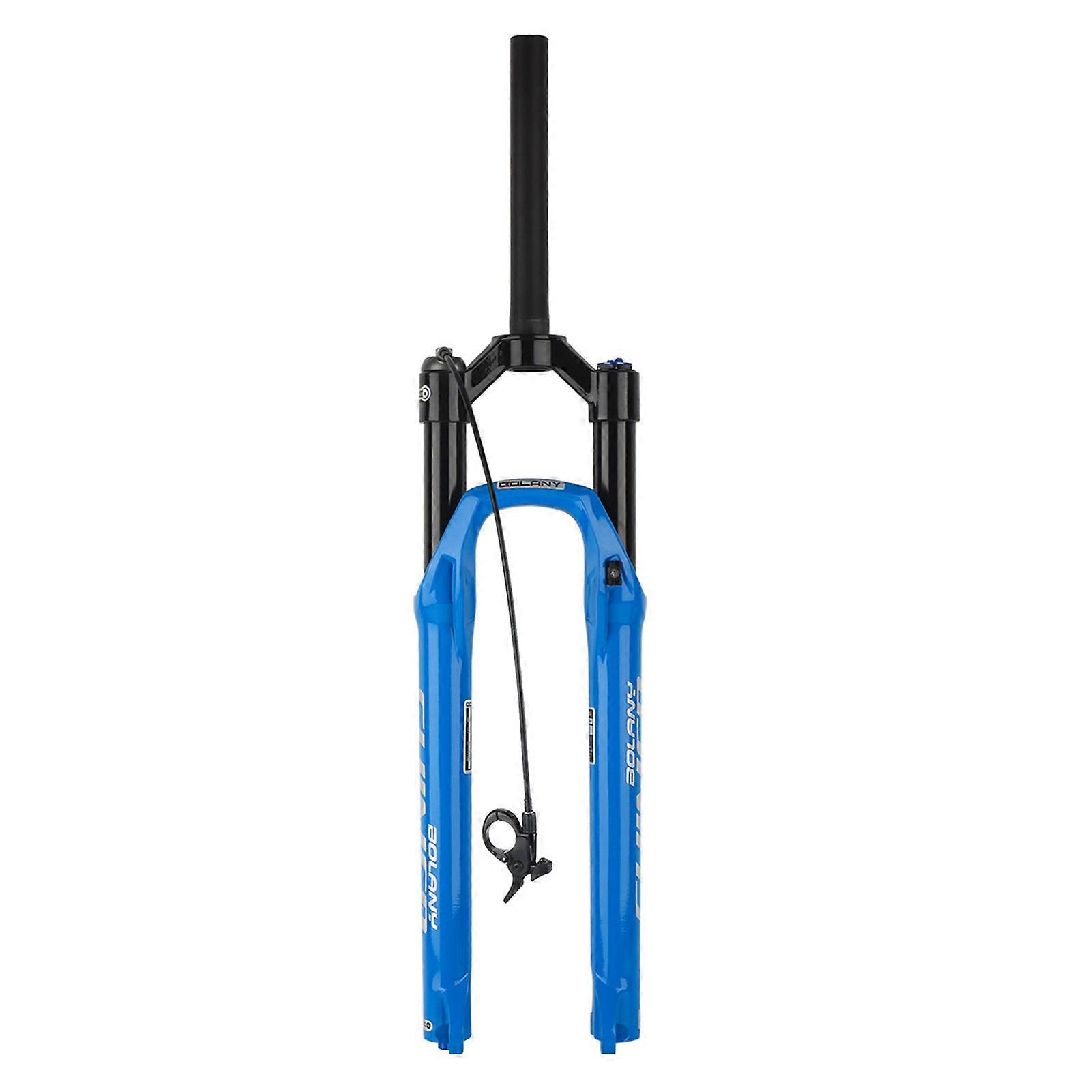 27,5/29" einstellbare Luftfederung MTB Gabeln Schwarz/Blau