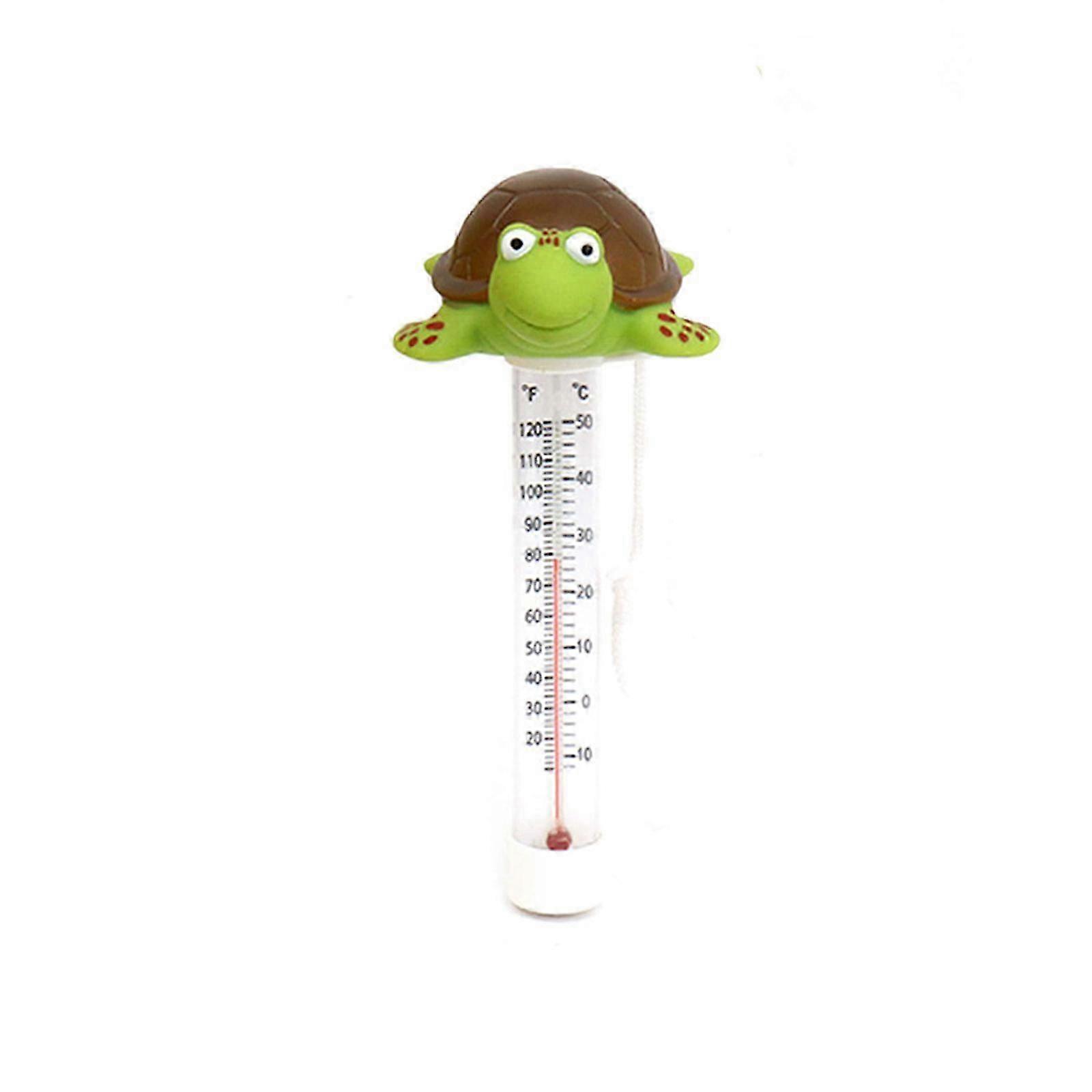 Floating Pool Thermometer, Large Display with String Easy to Read, Shatter Resistant 2025