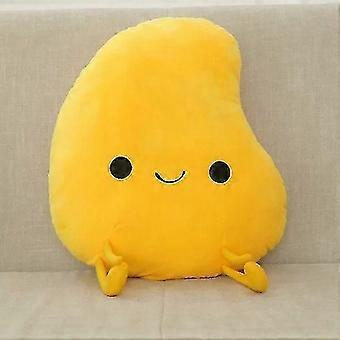 19.6 Inch Super Soft Mango Plush Toy Pillow, Cute Stuffed Animal
