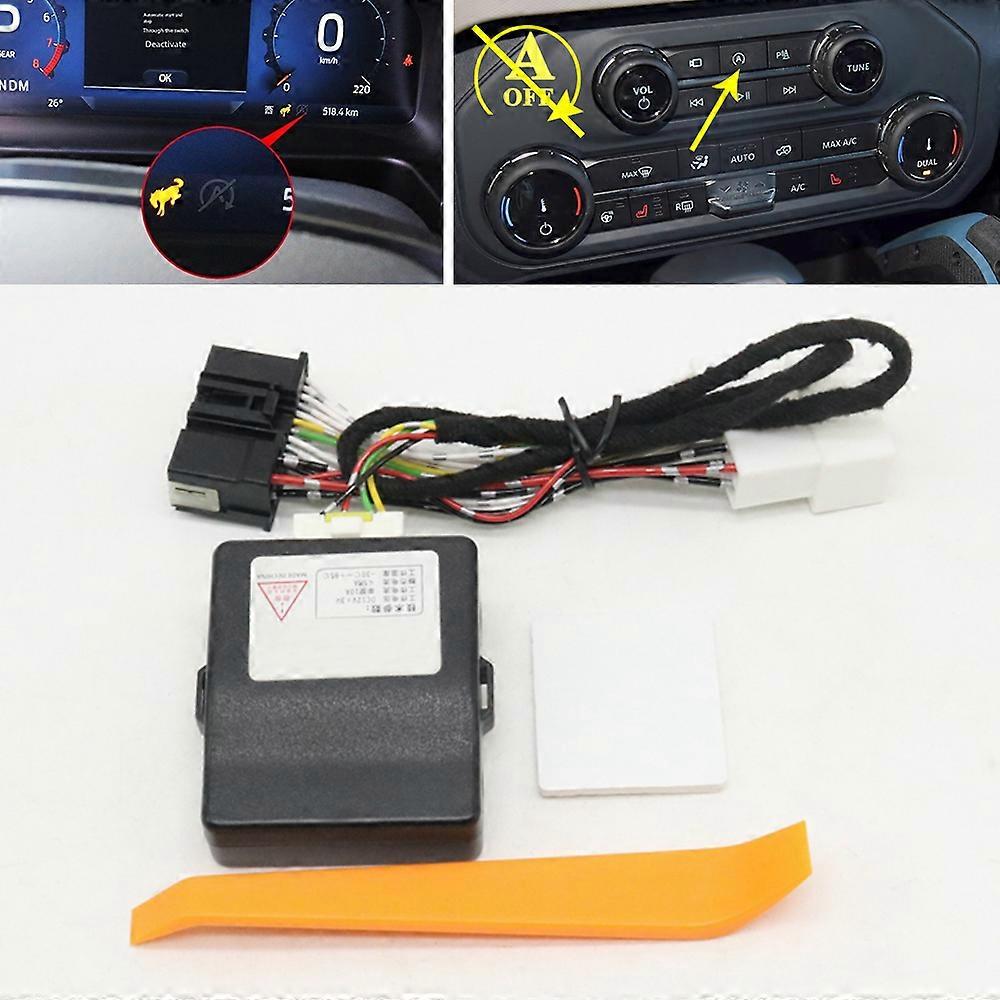 Compatible Auto Idle Start Stop Canceller Eliminator Engine System OFF Delete Disable Plug Cable Module For Ford BRONCO 2021-2025