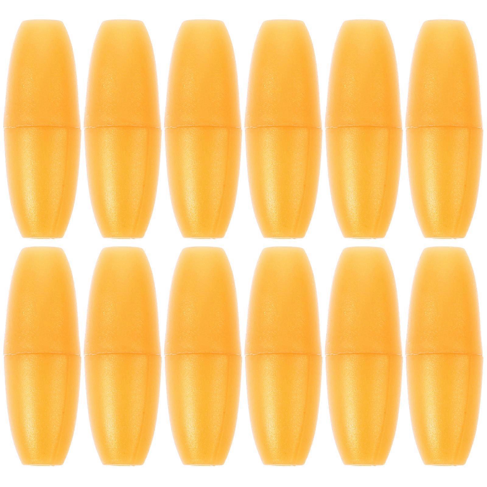 Magnetic Barrel Clasp Clasp Bead Barrel Connectors Jewelry Making Diy Crafts Golden 2.50X0.80X0.80cm ABS 50Pcs