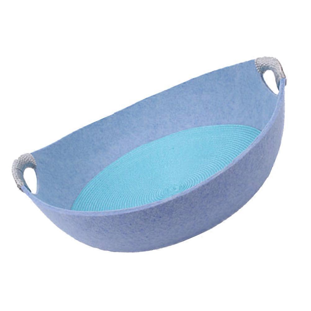 Durable Cool Pet Bed With Bowl Shape For Dogs Cats And Kittens 18.9x18.9x5.91 Inch Comfortable 1 Pc
