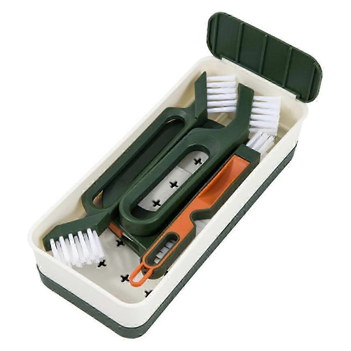 Multi-Purpose Brush Tile Floor Brush Household Stove Brush Green
