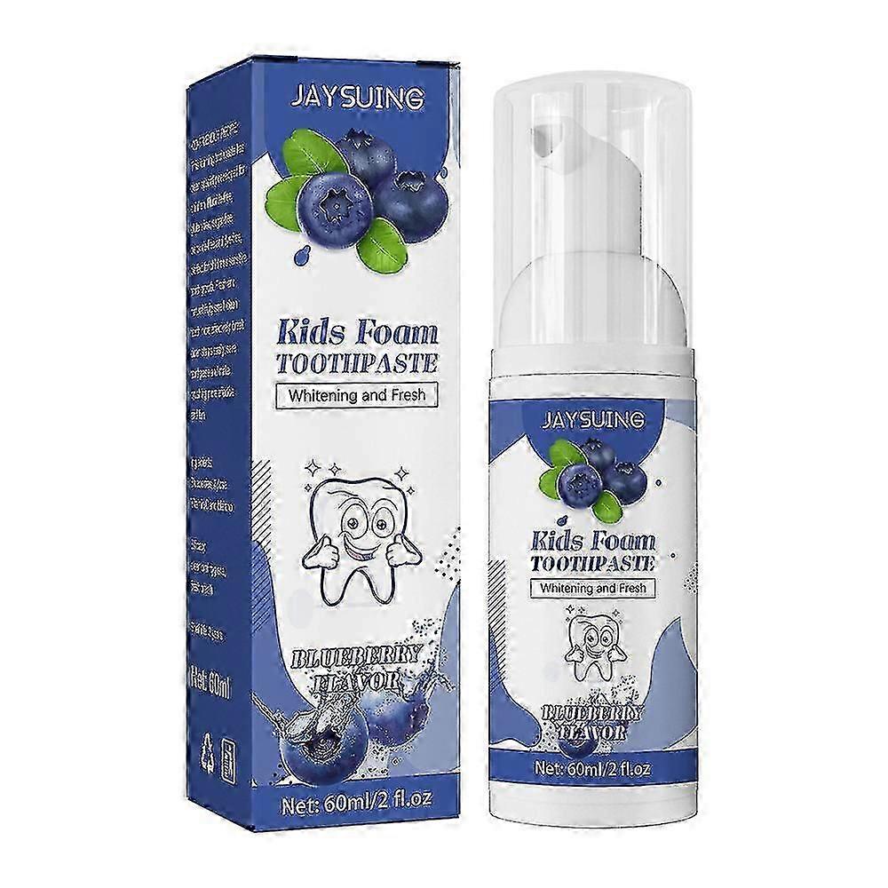 Kids Foam Toothpaste Stain Removal Tooth Mousse Toothpaste Oral Cleaning Tw