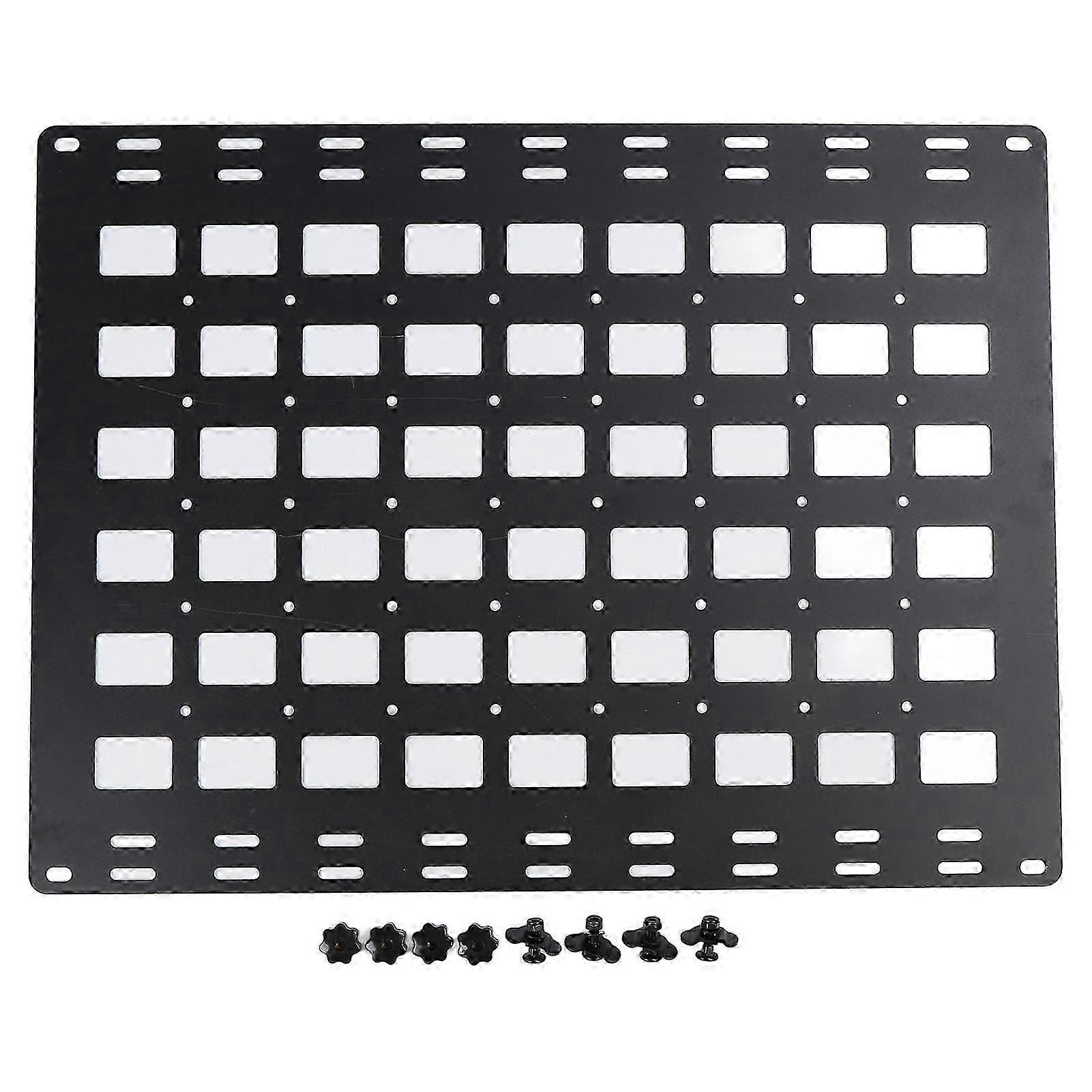 aluminium alloy l rail storage panel 800 x 600mm