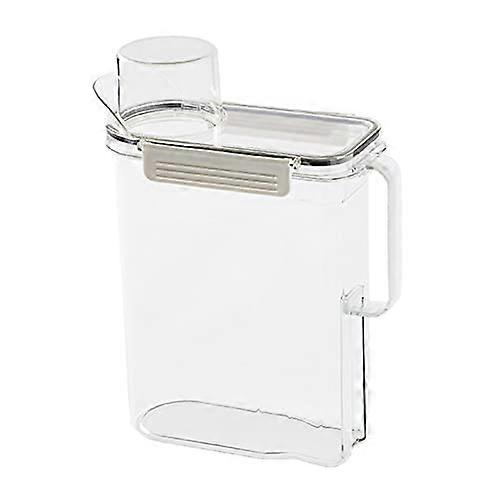 Plastic Storage Box Dispenser For Laundry Detergent Measuring Cup Included Hotel Use Liquid Container Cereal Flour Organizer