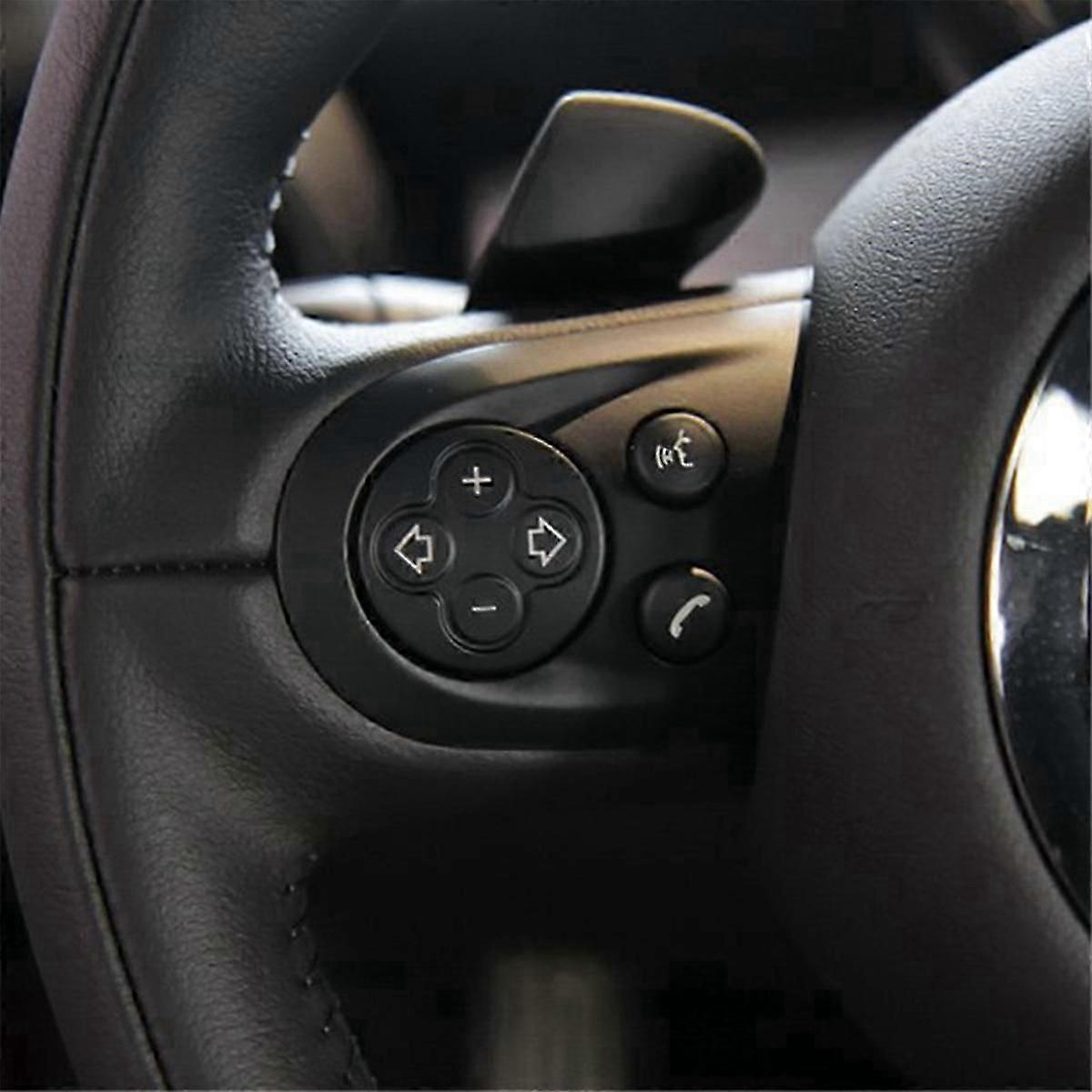 Left Volume Steering Wheel Switch Button Cover for MINI Cooper R55