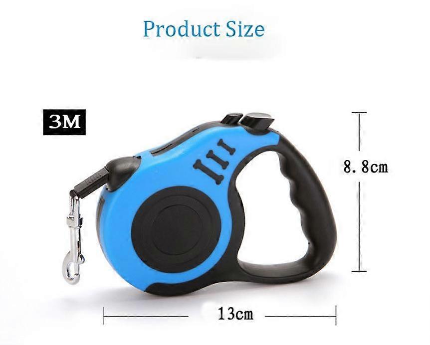 3m Pet Leash Automatic Retractable Dog Leash Cat Leash
