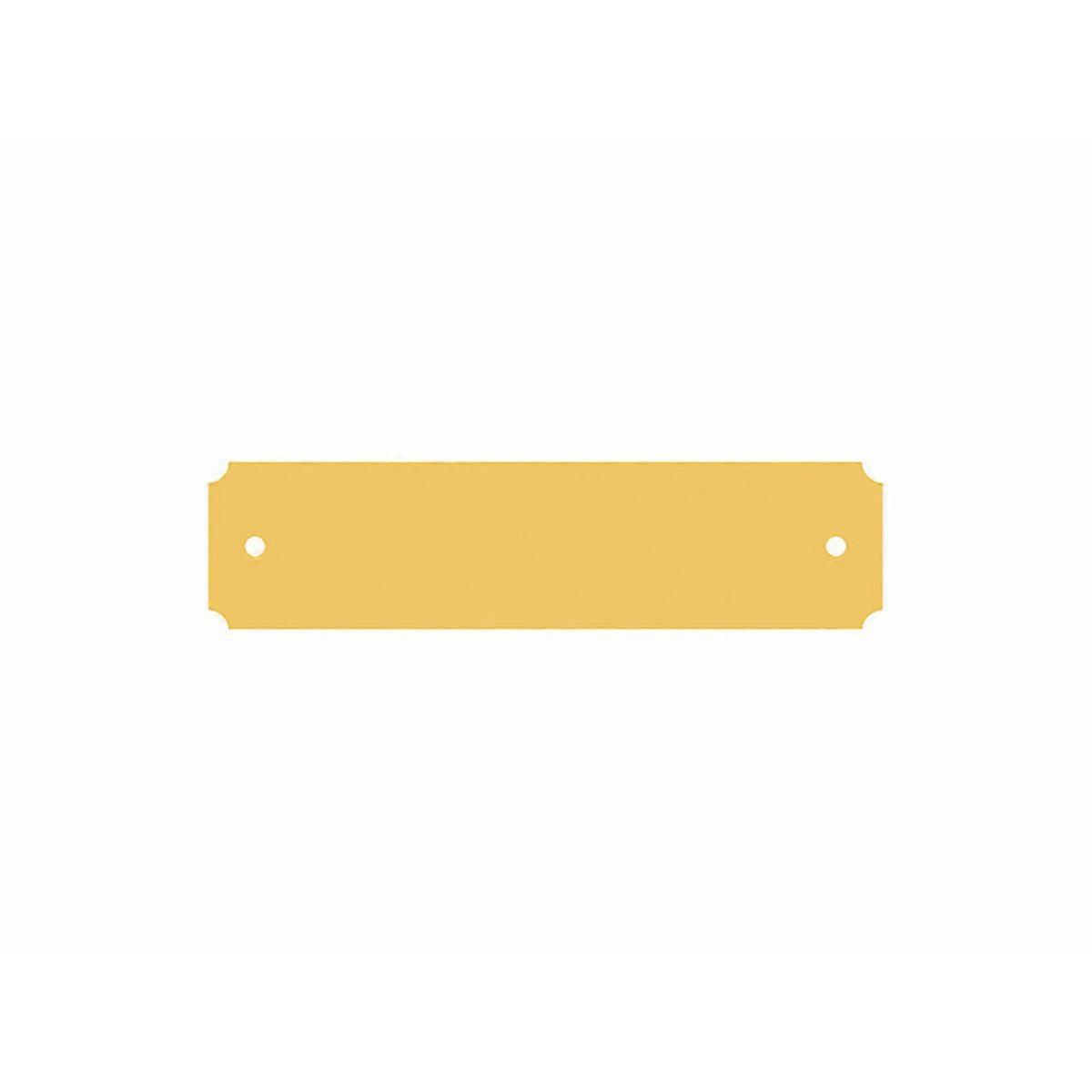 Identification plate Imarc Stable Yellow