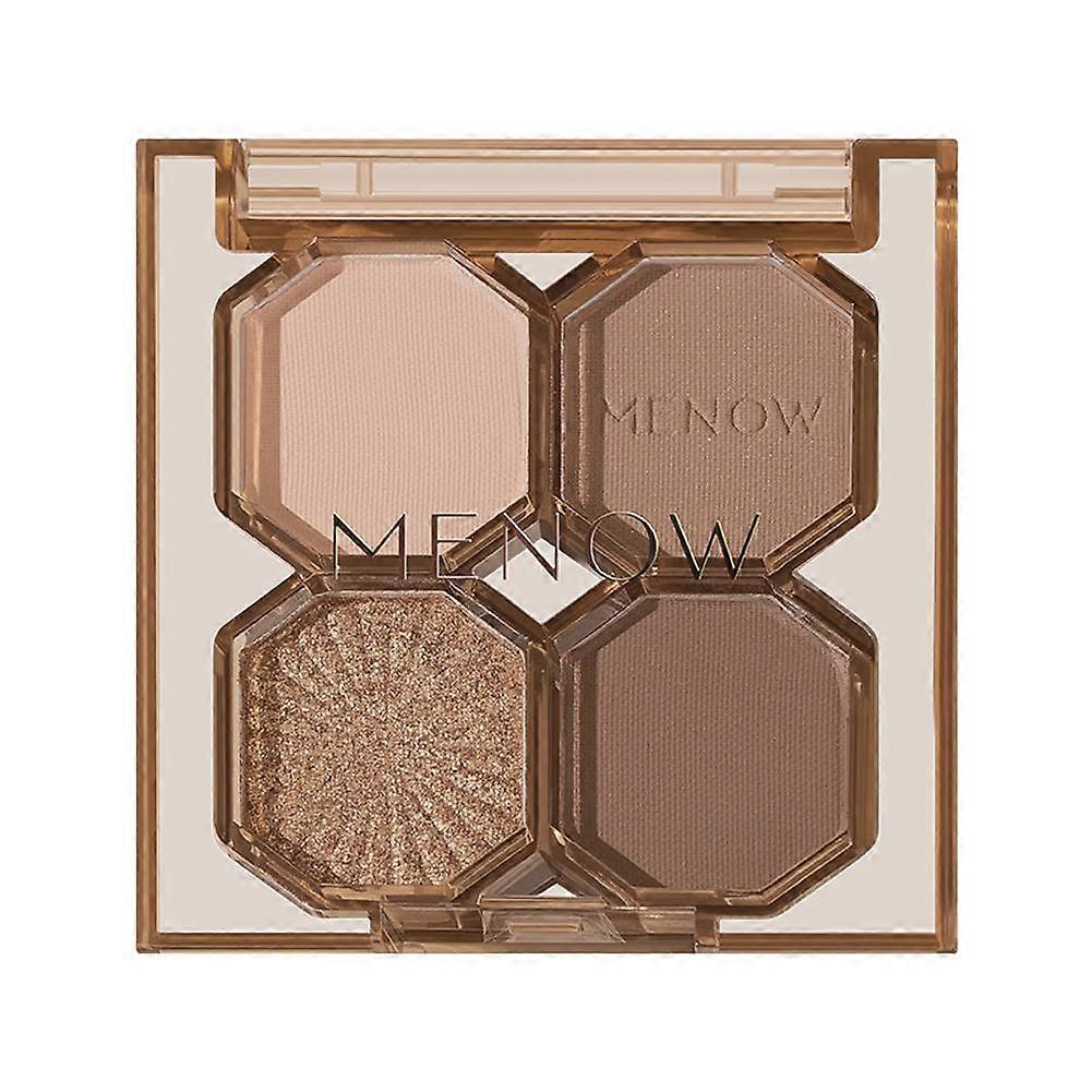Cujmh Eyeshadow Palette 4 Colors Matte Waterproof Long-Lasting Smooth Pigmented Eye Makeup