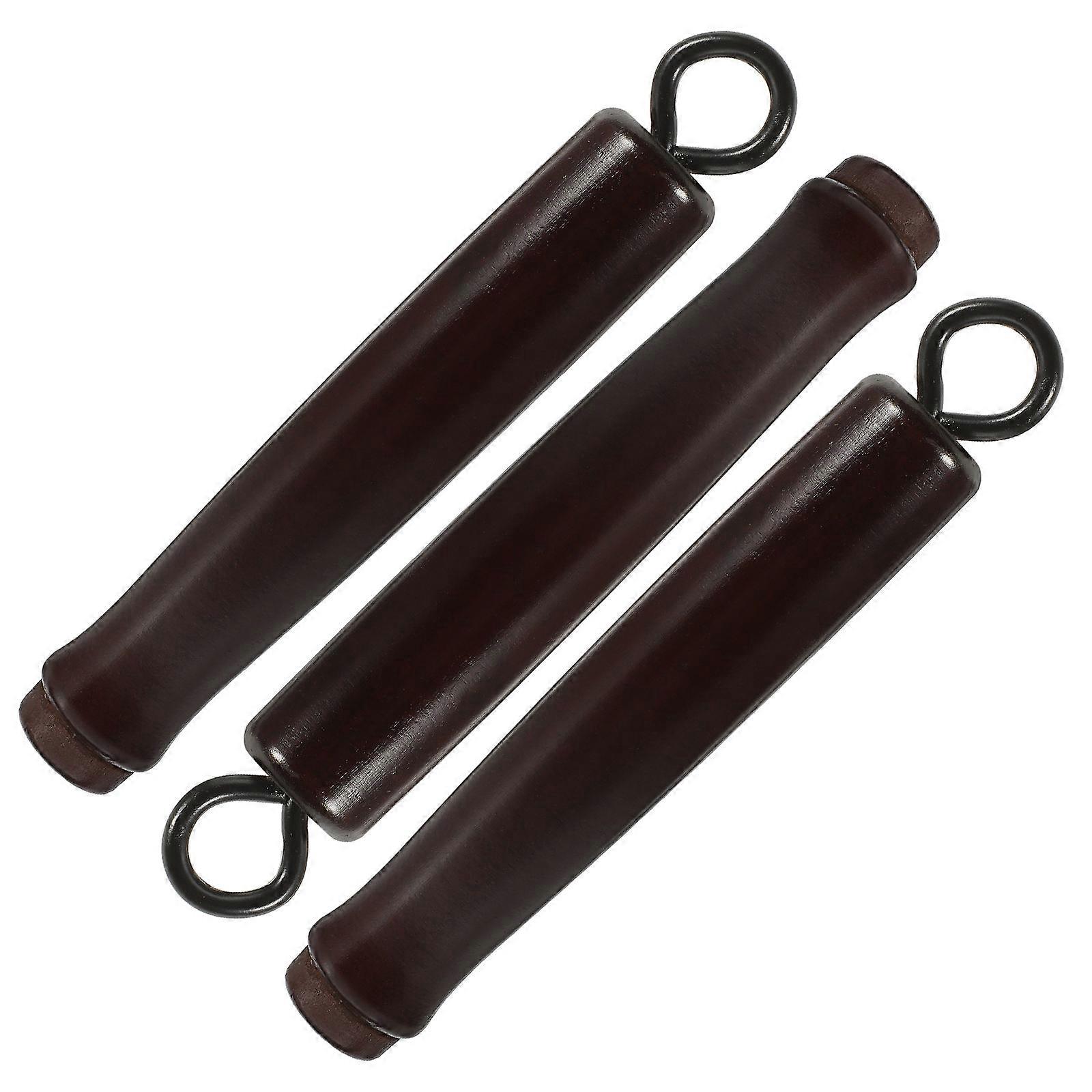 Anti-Scald Pot Handle Solid Wood Replacement for Milk Pot Use 6Pcs