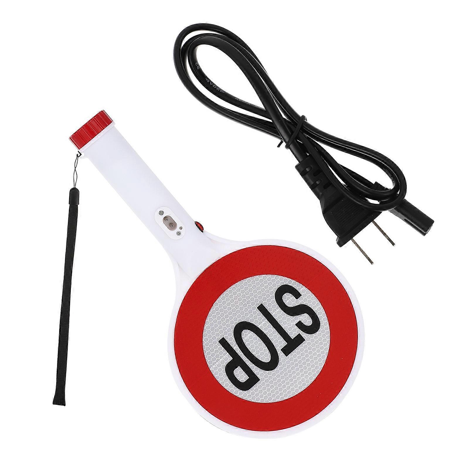 Warning Stop Sign Board Road Safety Education for General Users Abs Material Assorted Color Emergency Use 1Pack