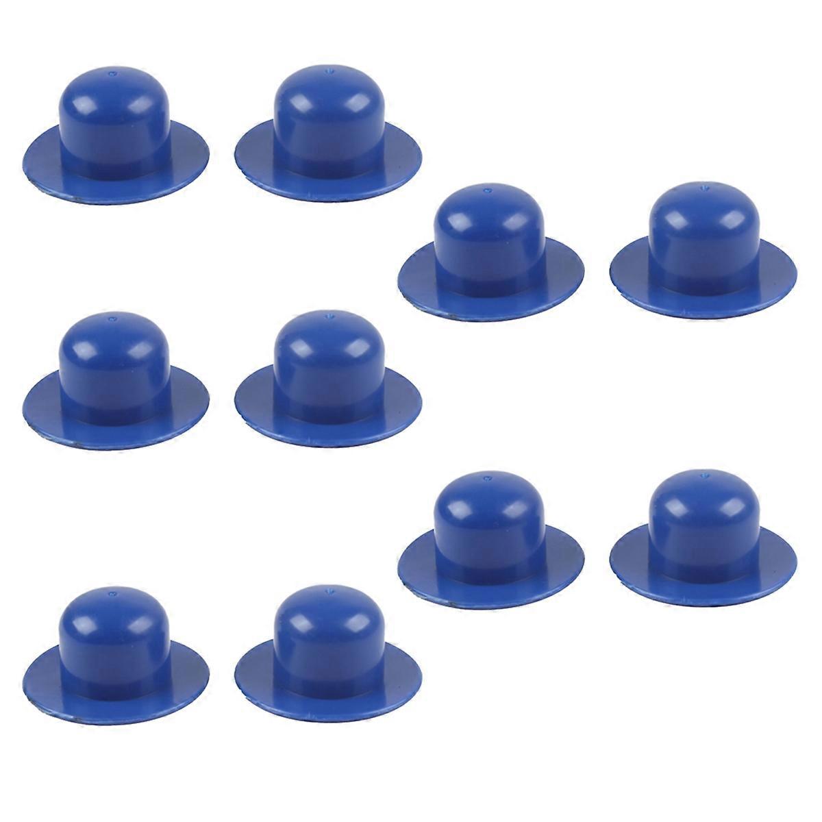 Swimming Pool Accessories PVC Soft Leather Plug (short style) Blue