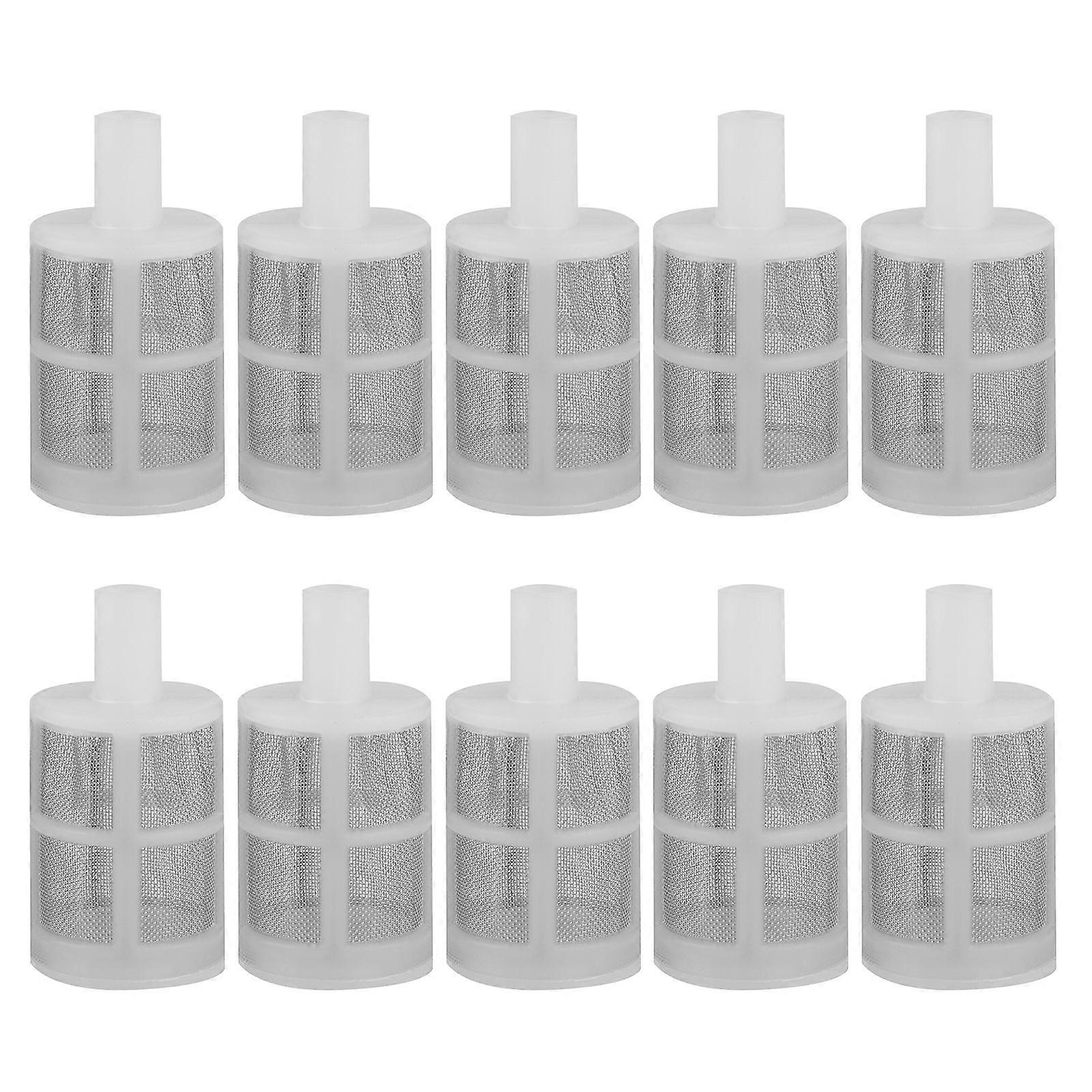 10Pcs Aquarium Water Pump Filter Cleaning Mesh Net Accessory for Fish Tank10MM