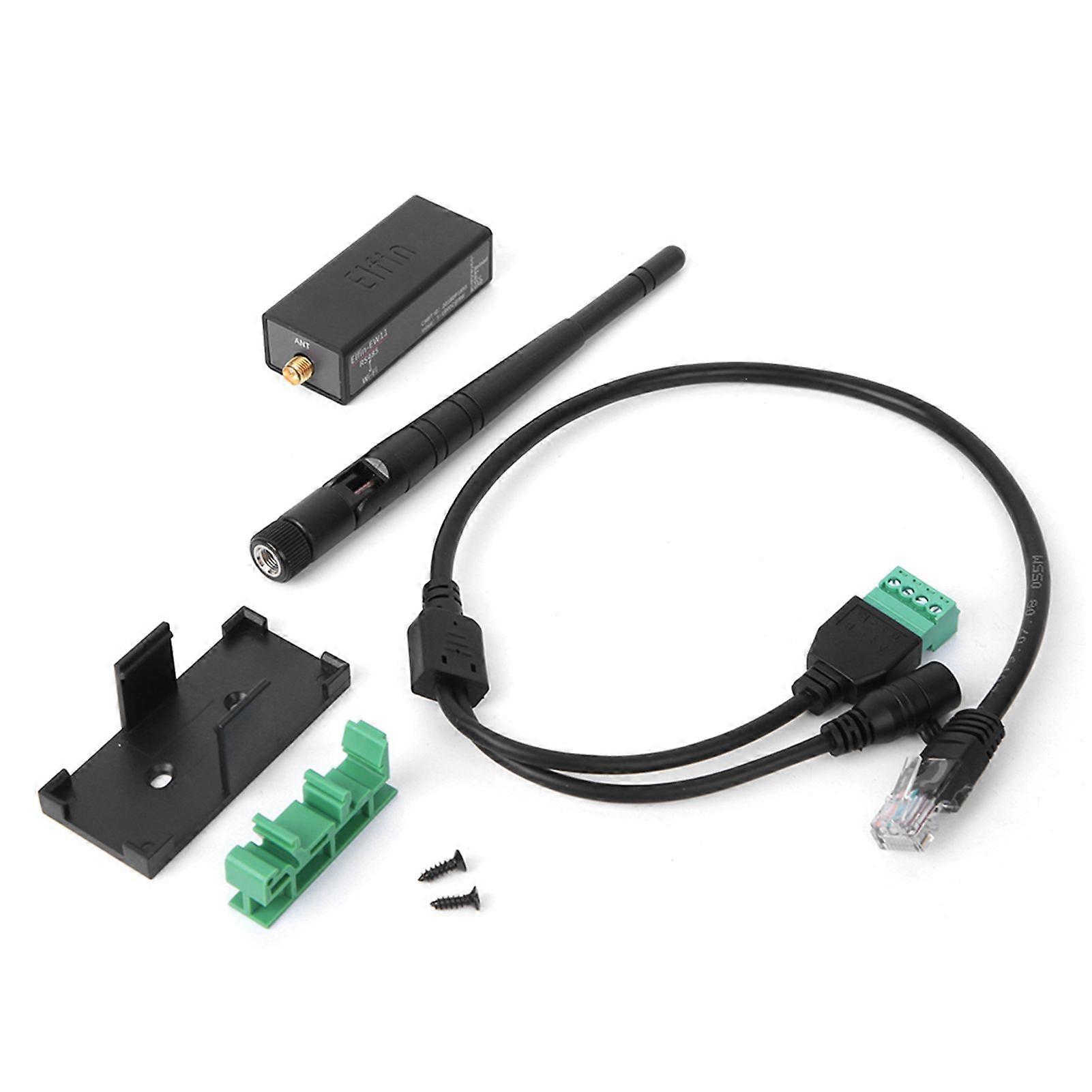 RS485 vers WiFi Serveur série Antenne externe Module de communication sans fil Interface RJ45