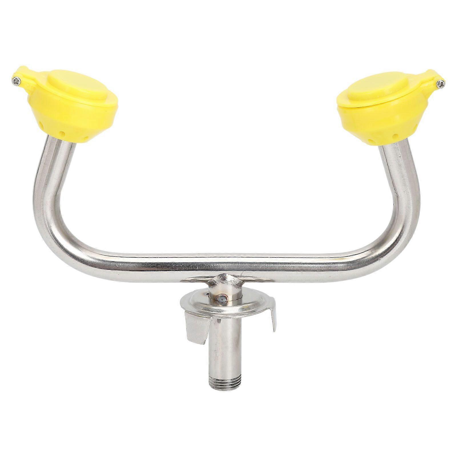 Emergency Eye Wash Station Faucet Wall Mounted Portable Reliable First Aid Unit for Laboratory Factory Industry Site