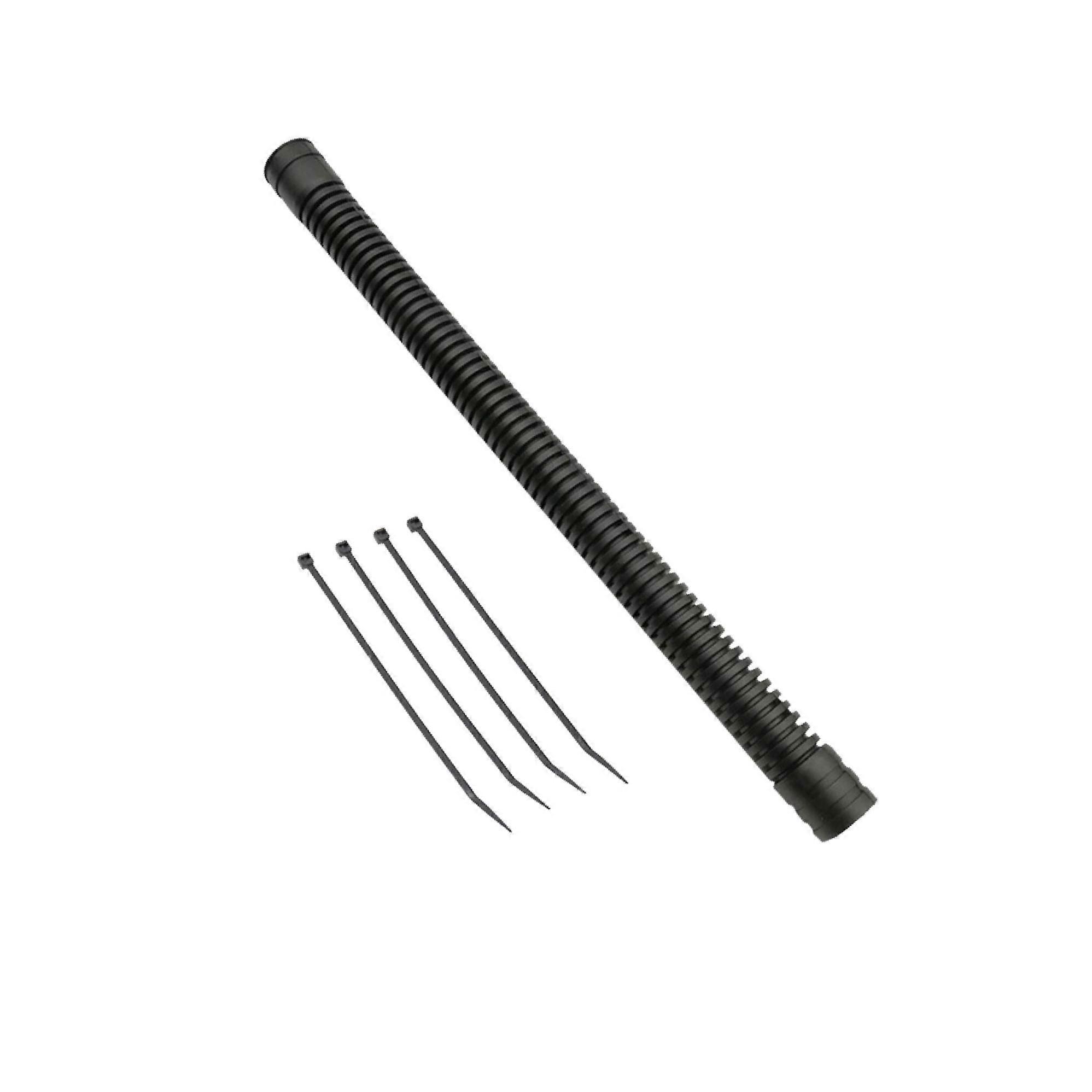 Black Dive With Freedom Lightweight Diving Accessory For Corrugated Hoses Diving BCD Hose