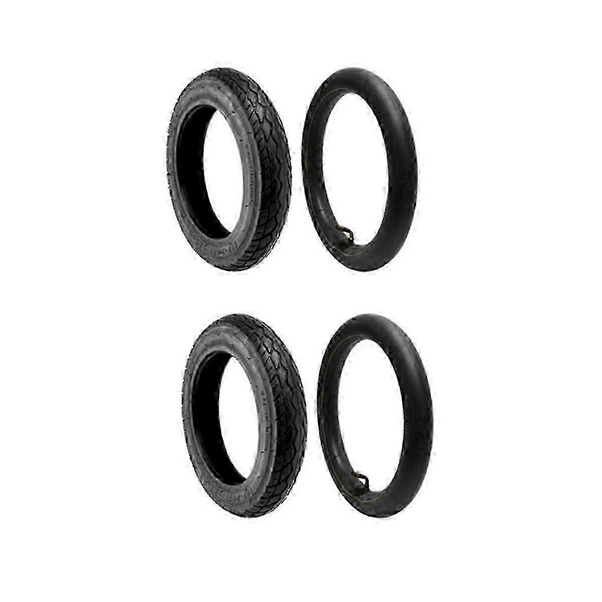 2 Set 12 1/2x2 1/4 Anvelopă auto cu baterie 57-203 Anvelopă electrică interioară și exterioară pentru scaun cu rotile 62-203 Anvelopă pneumatică